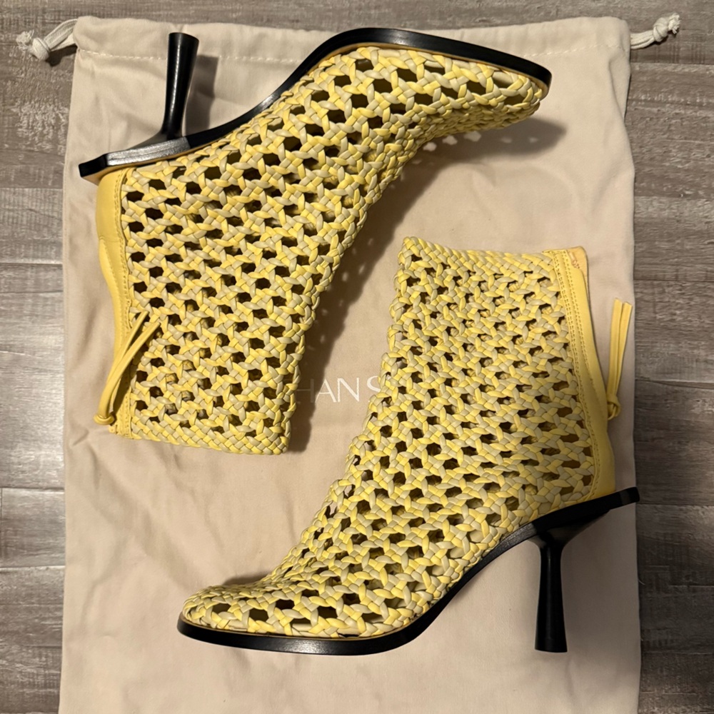 Jonathan Simkai Woven Leather Boots